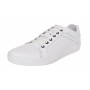Sneakers barbati casual din piele naturala - Model Alb 1021
